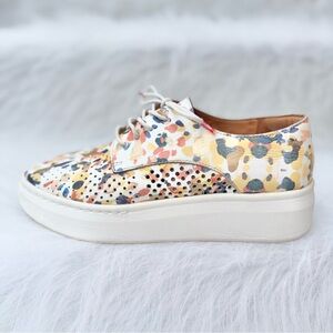 Derby City Punch Painterly Sneaker Women’s Size 39/ US Size 8 Platform/ Comfort